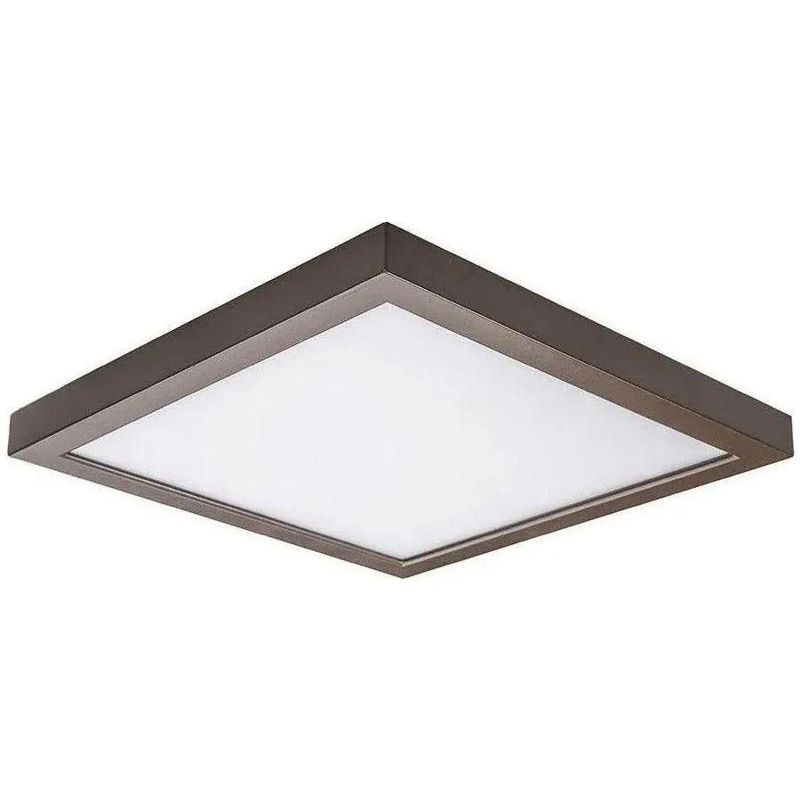 WAC Lighting - Square LED Flush Mount - FM-05SQ-930-BZ | Montreal Lighting & Hardware