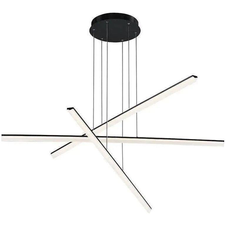 WAC Lighting - Stack LED Pendant - PD-29803-BK | Montreal Lighting & Hardware