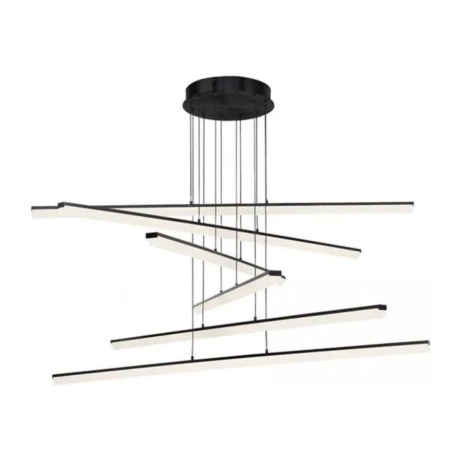 WAC Lighting - Stack LED Pendant - PD-29806-BK | Montreal Lighting & Hardware