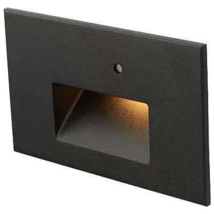 Step Light With Photocell Horizontal LED Step and Wall Light
