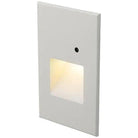 WAC Lighting - Step Light With Photocell Vertical Anti-Microbial LED Step and Wall Light - WL-LED203-AM-WT | Montreal Lighting & Hardware