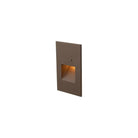 WAC Lighting - Step Light With Photocell Vertical LED Step and Wall Light - WL-LED202-AM-BZ | Montreal Lighting & Hardware