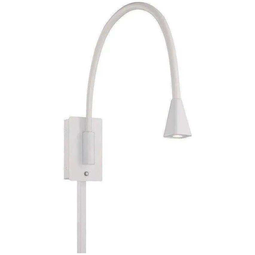WAC Lighting - Stretch LED Reading Light - BL-1630-WT | Montreal Lighting & Hardware