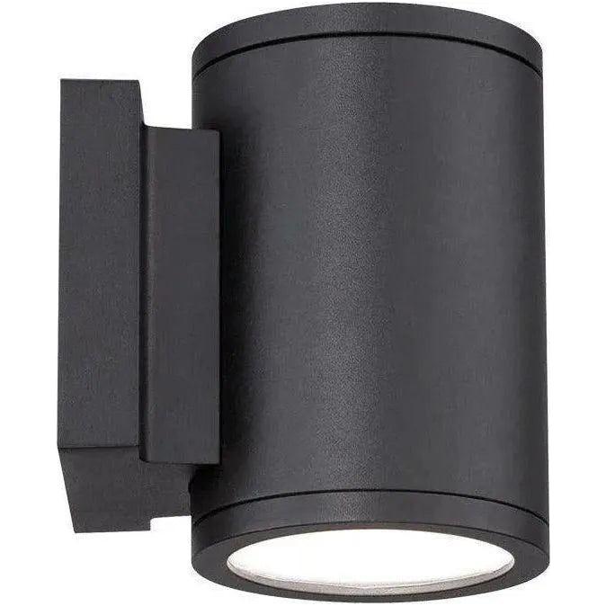 WAC Lighting - Tube LED Outdoor Wall Light - WS-W2604-BK | Montreal Lighting & Hardware