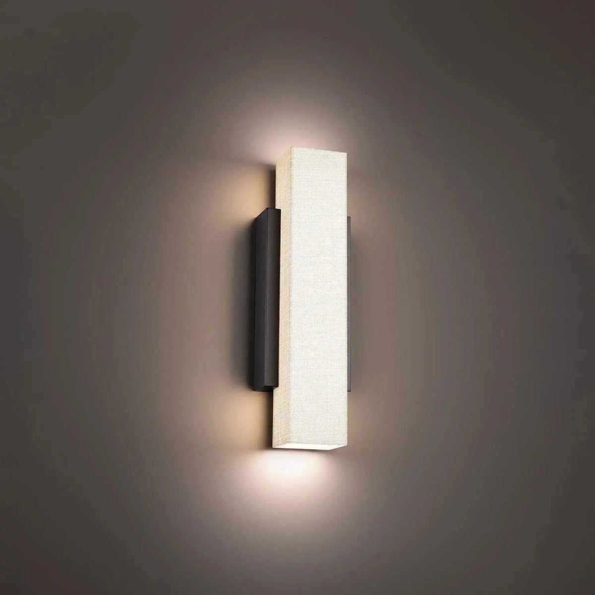 WAC Lighting - Volga LED Wall Sconce - WS-55318-27-BK | Montreal Lighting & Hardware