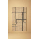 Dounia Home - DH-WADORGWOO-28-STO - Wad Organic Wool Rug - Artisan Carpet - Stone