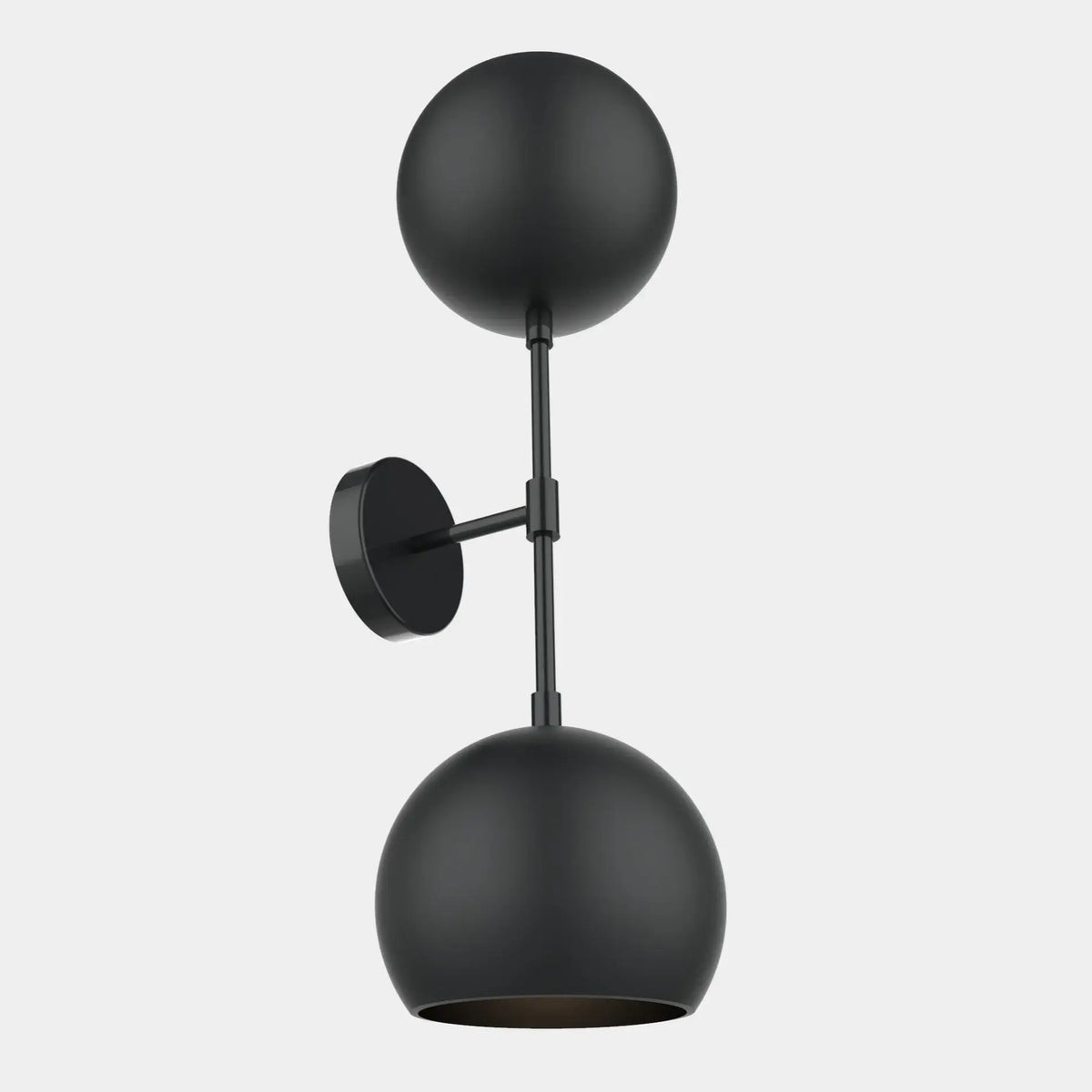 Dounia Home - DH-MISWALSCO-XL-AB - Mishal Wall Sconce - Dual Globe - Antique Brass