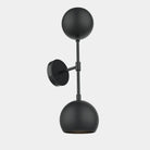 Dounia Home - DH-MISWALSCO-SM-AB - Mishal Wall Sconce - Dual Globe - Antique Brass