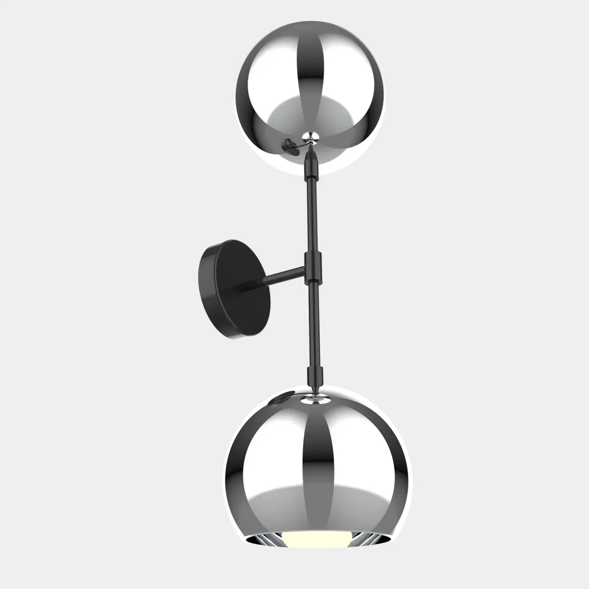 Dounia Home - DH-MISWALSCO-SM-PC - Mishal Wall Sconce - Dual Globe - Polished Copper