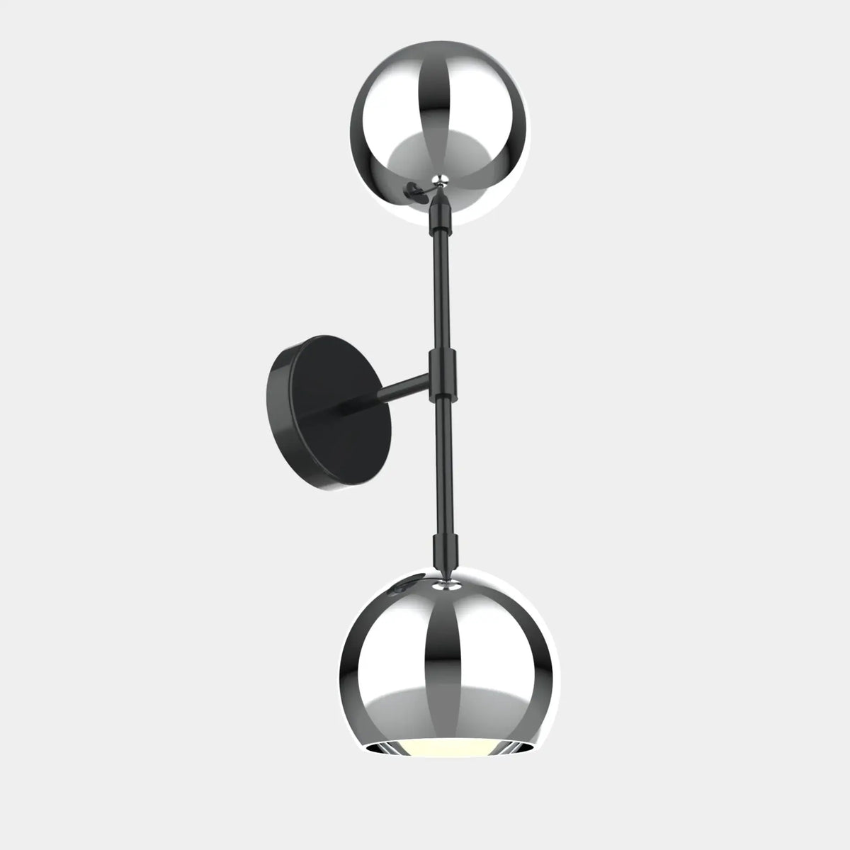 Dounia Home - DH-MISWALSCO-XL-PC - Mishal Wall Sconce - Dual Globe - Polished Copper