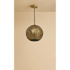Dounia Home - DH-WARPENLIG-SM-BRS - Warda Pendant Light - Polished Brass