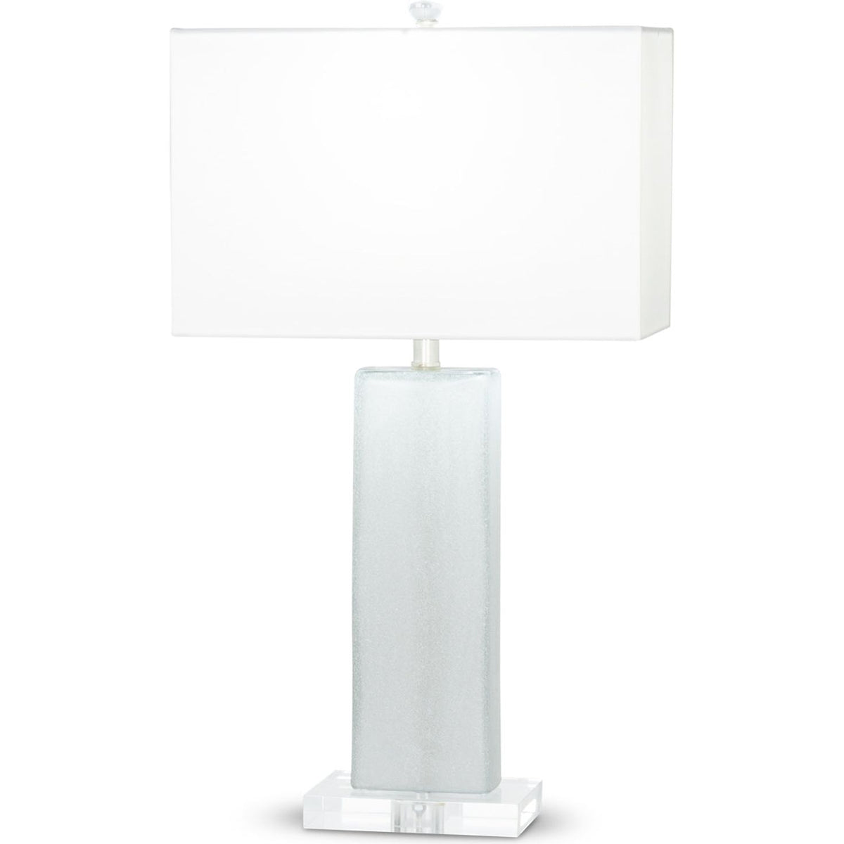 Flow Decor-3371-WHC-Table Lamps-Waterloo-Frosted