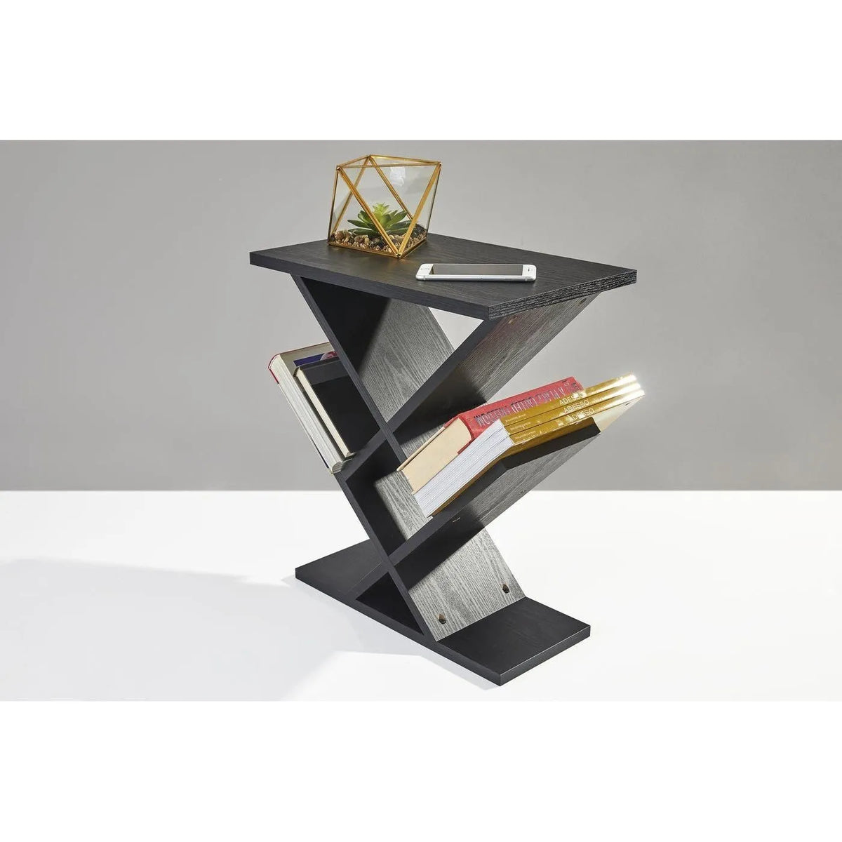 Table d'appoint en zigzag