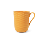 Lyngby Porcelæn 201971 Tasse couleur rhombe en jaune