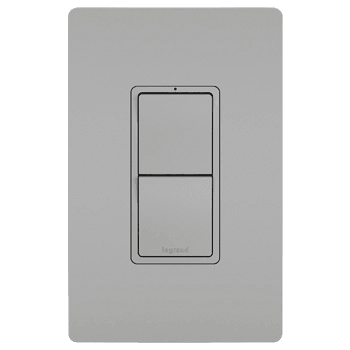 Legrand Radiant - radiant® Two Single-Pole Switches - RCD11GRY | Montreal Lighting & Hardware