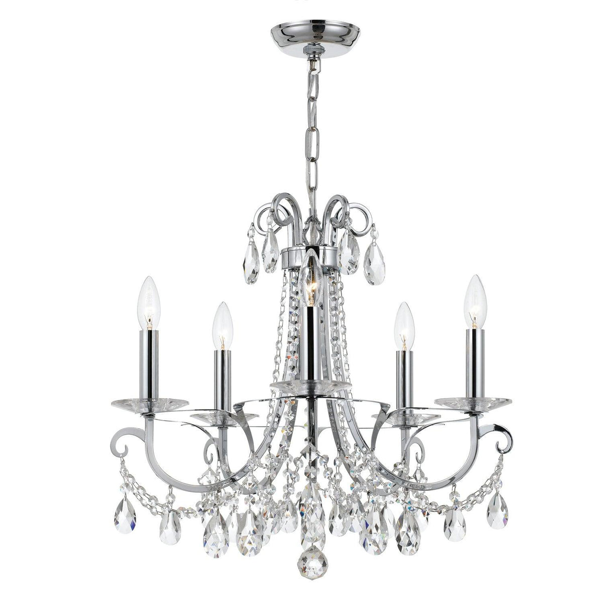 Crystorama - Othello Chandelier - 6825-CH-CL-S | Montreal Lighting & Hardware