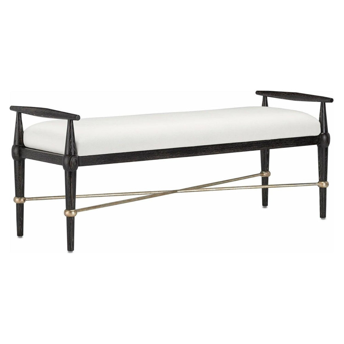 Currey and Company - Perrin Bench - 7000-0051 | Montreal Lighting & Hardware