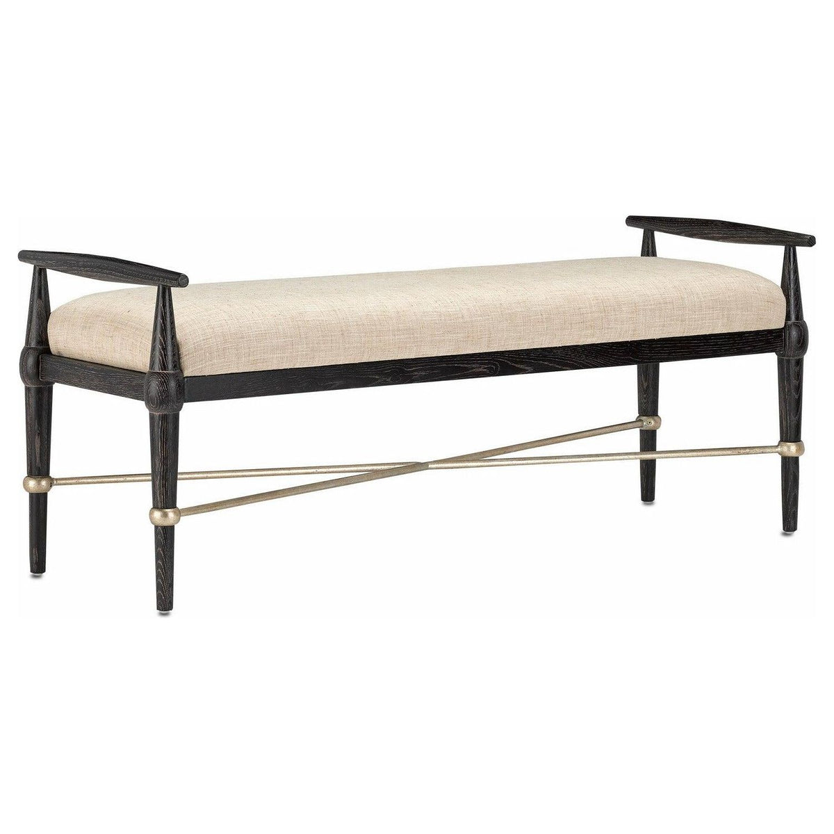 Currey and Company - Perrin Bench - 7000-0052 | Montreal Lighting & Hardware