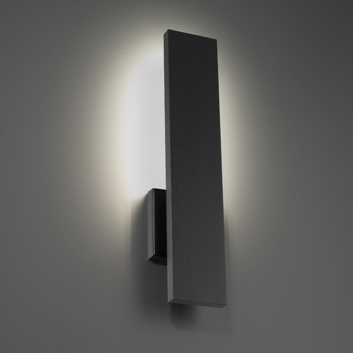 WAC Lighting - Stag LED Outdoor Wall Light - WS-W29118-30-BK | Montreal Lighting & Hardware