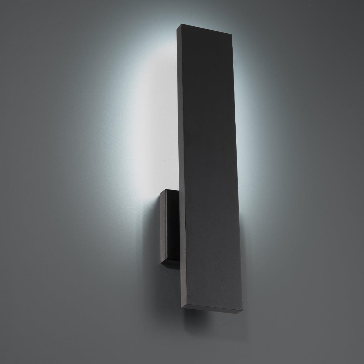 WAC Lighting - Stag LED Outdoor Wall Light - WS-W29118-40-BK | Montreal Lighting & Hardware