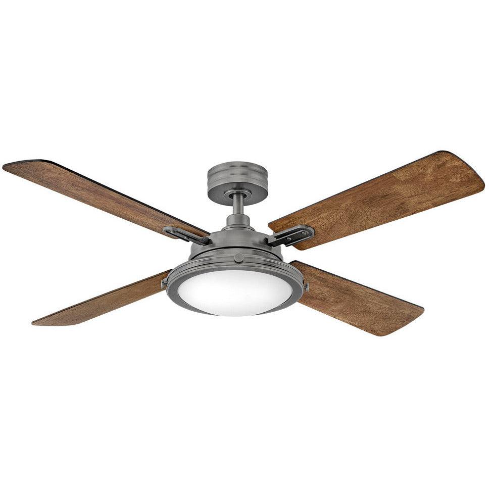 Hinkley Lighting - Collier Ceiling Fan - 903254FPW-LID | Montreal Lighting & Hardware