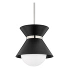 Troy Lighting - Scout Pendant - F8620-SBK/PN | Montreal Lighting & Hardware