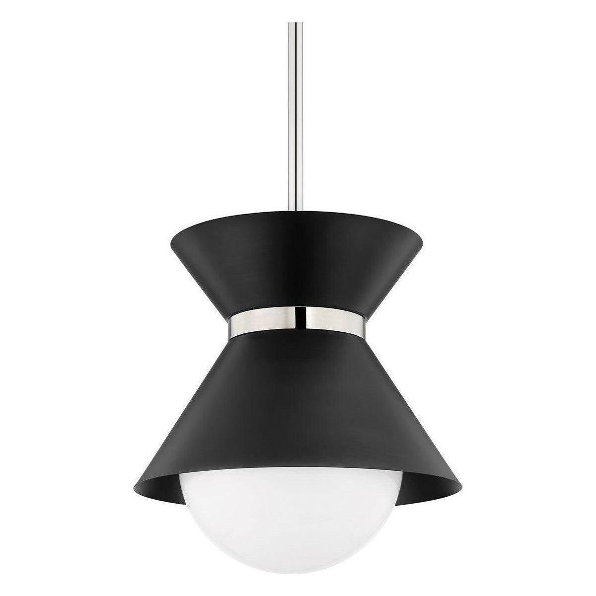 Troy Lighting - Scout Pendant - F8620-SBK/PN | Montreal Lighting & Hardware