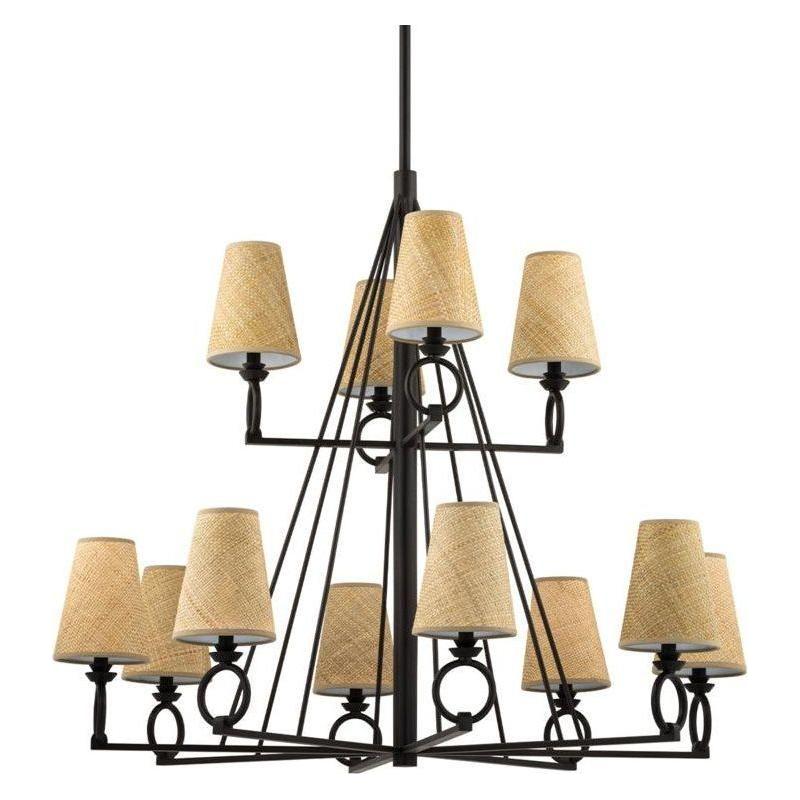 Hudson Valley Lighting - Pendelton Tiered Chandelier - 1744-AI | Montreal Lighting & Hardware
