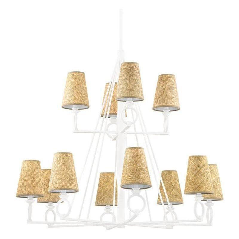 Hudson Valley Lighting - Pendelton Tiered Chandelier - 1744-WP | Montreal Lighting & Hardware