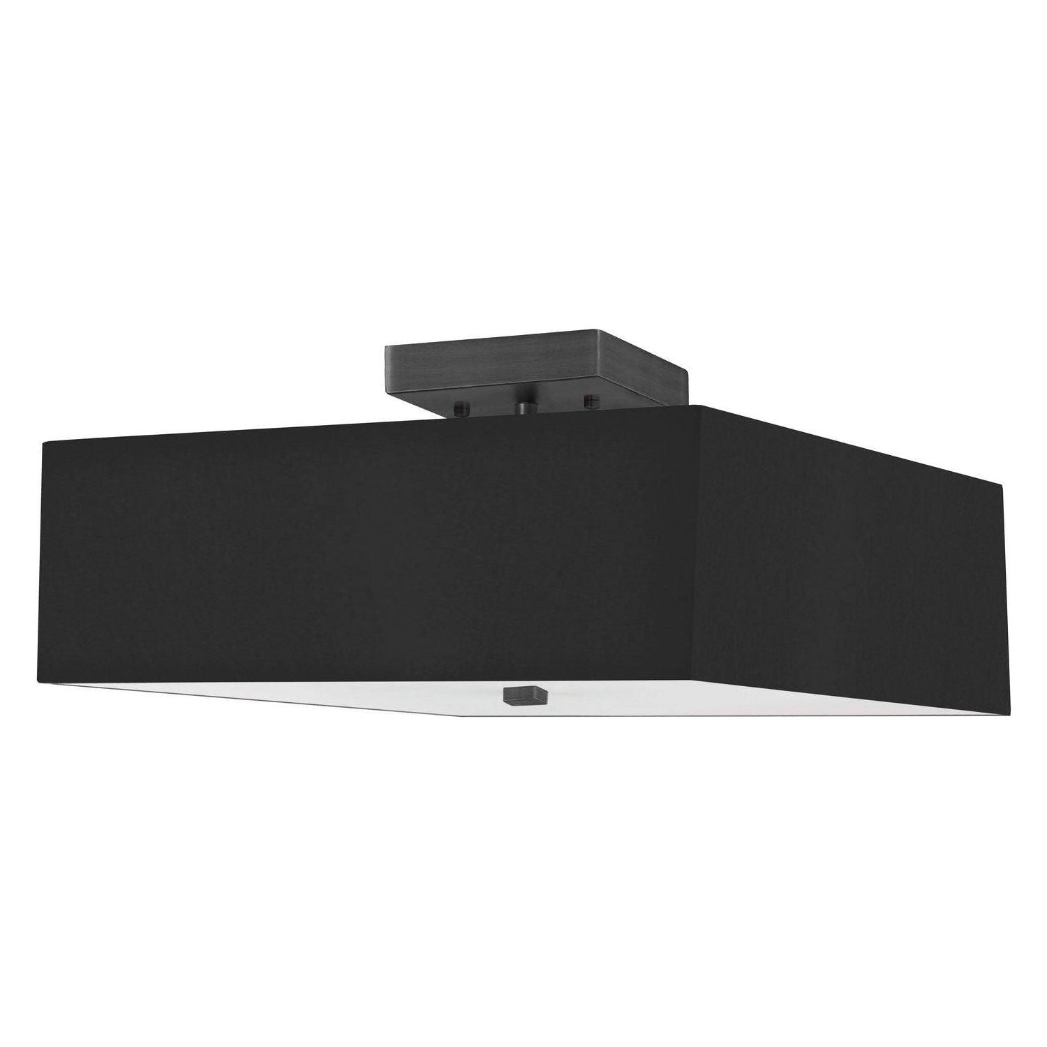 Dainolite - Seren Semi-Flush Mount - SRN-143SF-MB-BK | Montreal Lighting & Hardware