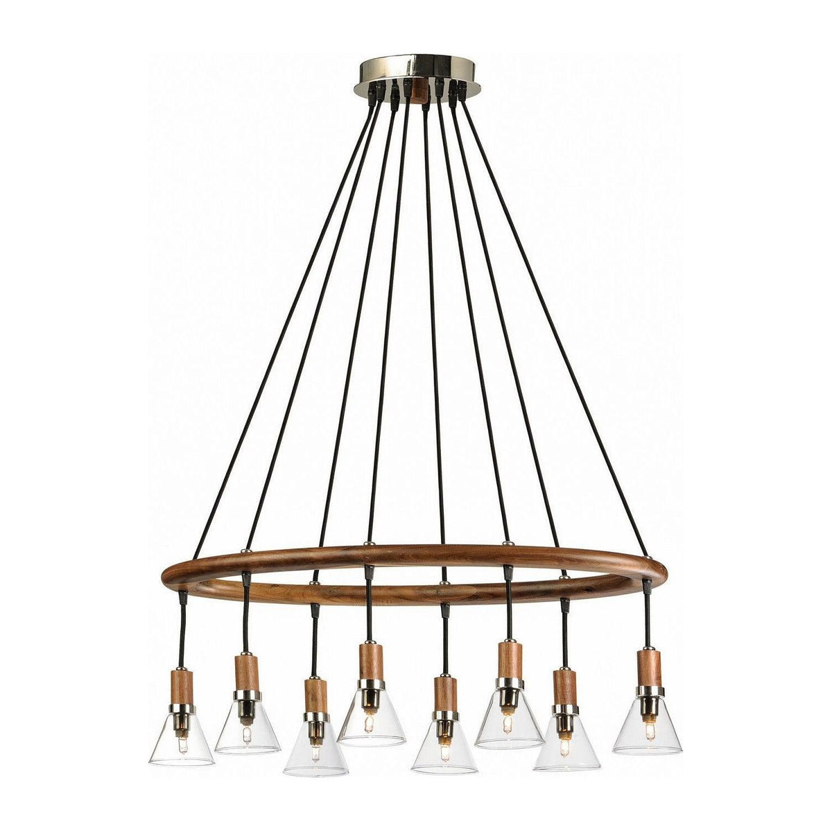 Studio M Lighting - Scan Oval Pendant - SM23825CLWN | Montreal Lighting & Hardware