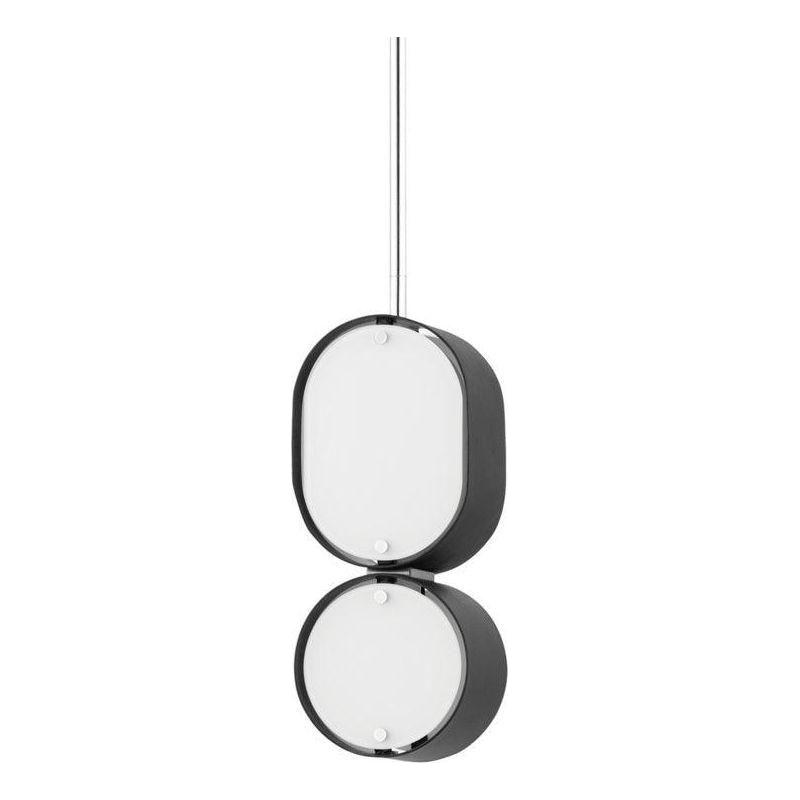 Corbett Lighting - Opal Pendant - 393-02-SBK/SS | Montreal Lighting & Hardware