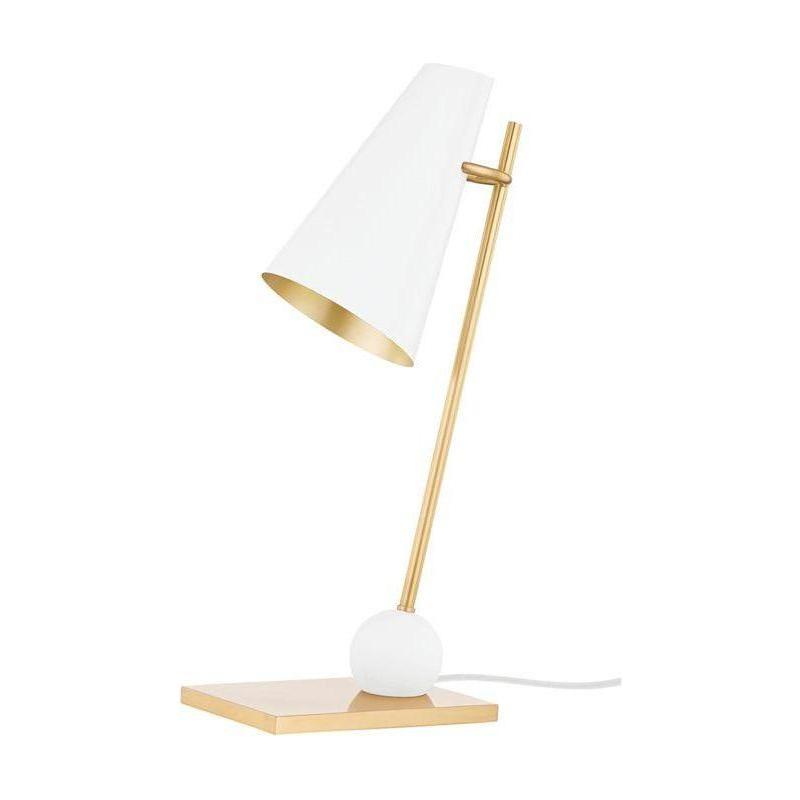 Hudson Valley Lighting - Piton Table Lamp - KBS1745201-AGB/SWH | Montreal Lighting & Hardware