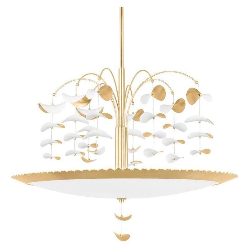 Hudson Valley Lighting - Paavo Chandelier - KBS1747808-GL/SWH | Montreal Lighting & Hardware