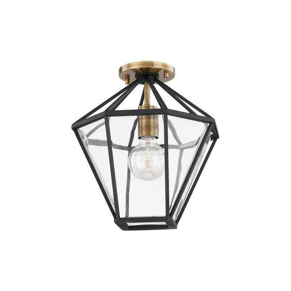 Moss Semi Flush Mount