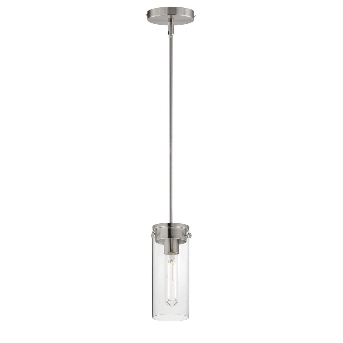 Maxim Lighting - Pinn Mini Pendant - 12406CLSN | Montreal Lighting & Hardware
