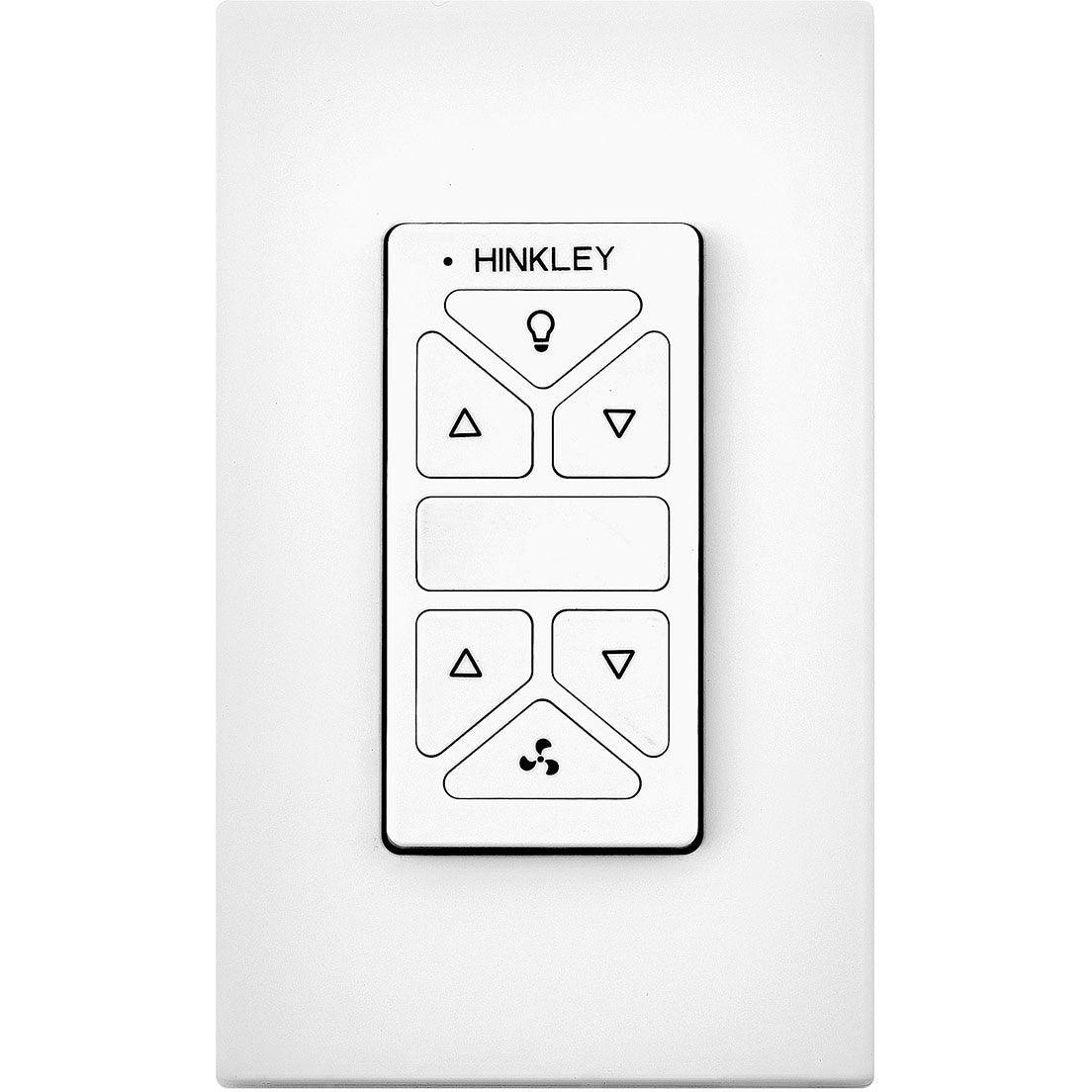 Hinkley Lighting - Hiro Control Non-Reversing Fan Control - 980014FWH | Montreal Lighting & Hardware