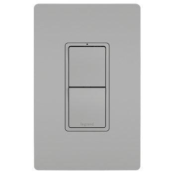Legrand Radiant - radiant® Two Single Pole/3-Way Switches - RCD33GRY | Montreal Lighting & Hardware