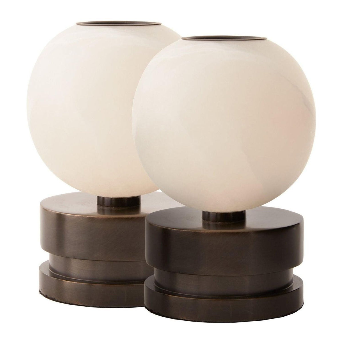 Arteriors - Pluto Candleholders, Set of 2 - 9253 | Montreal Lighting & Hardware