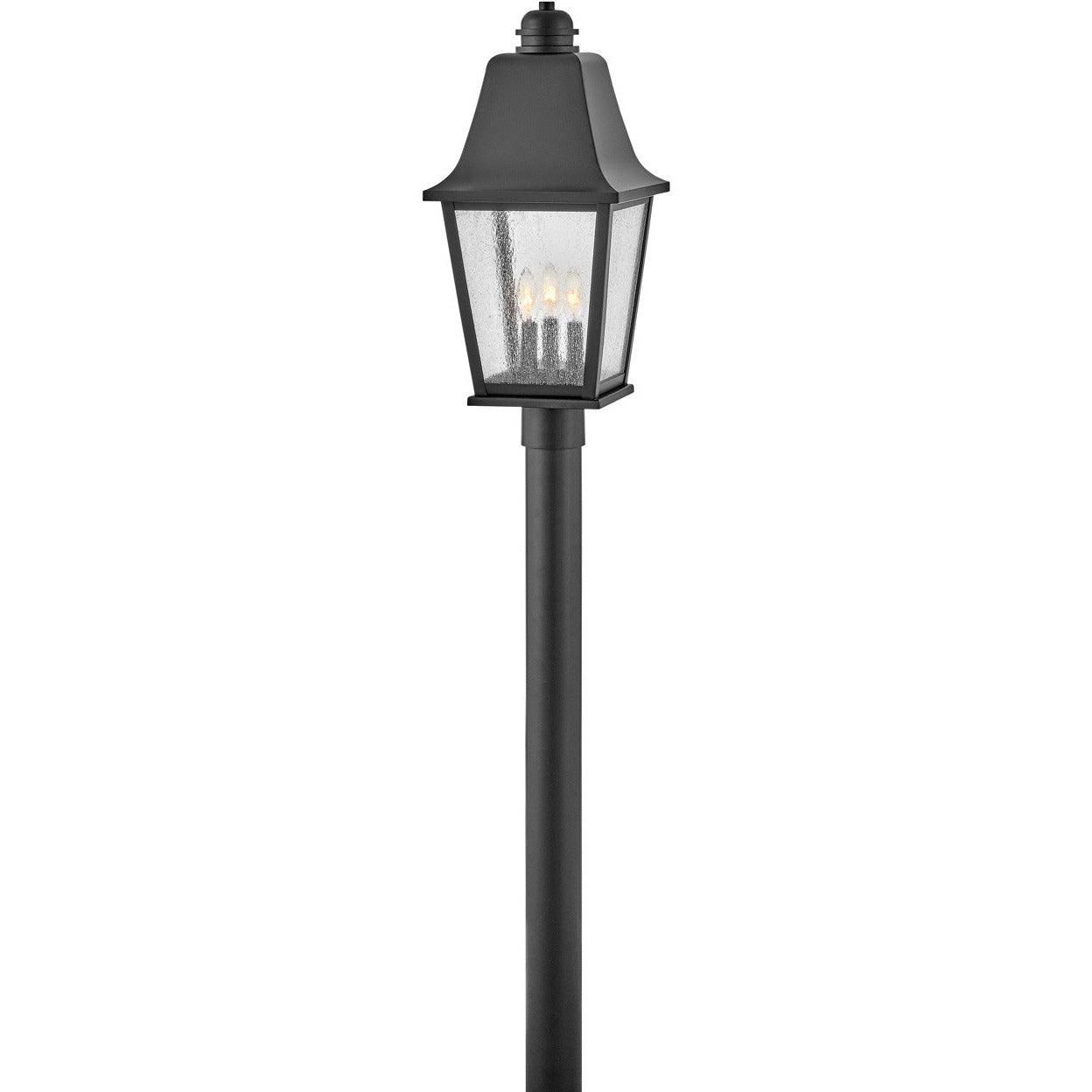 Hinkley Lighting - Kingston LED Post Top or Pier Mount - 10011BK | Montreal Lighting & Hardware
