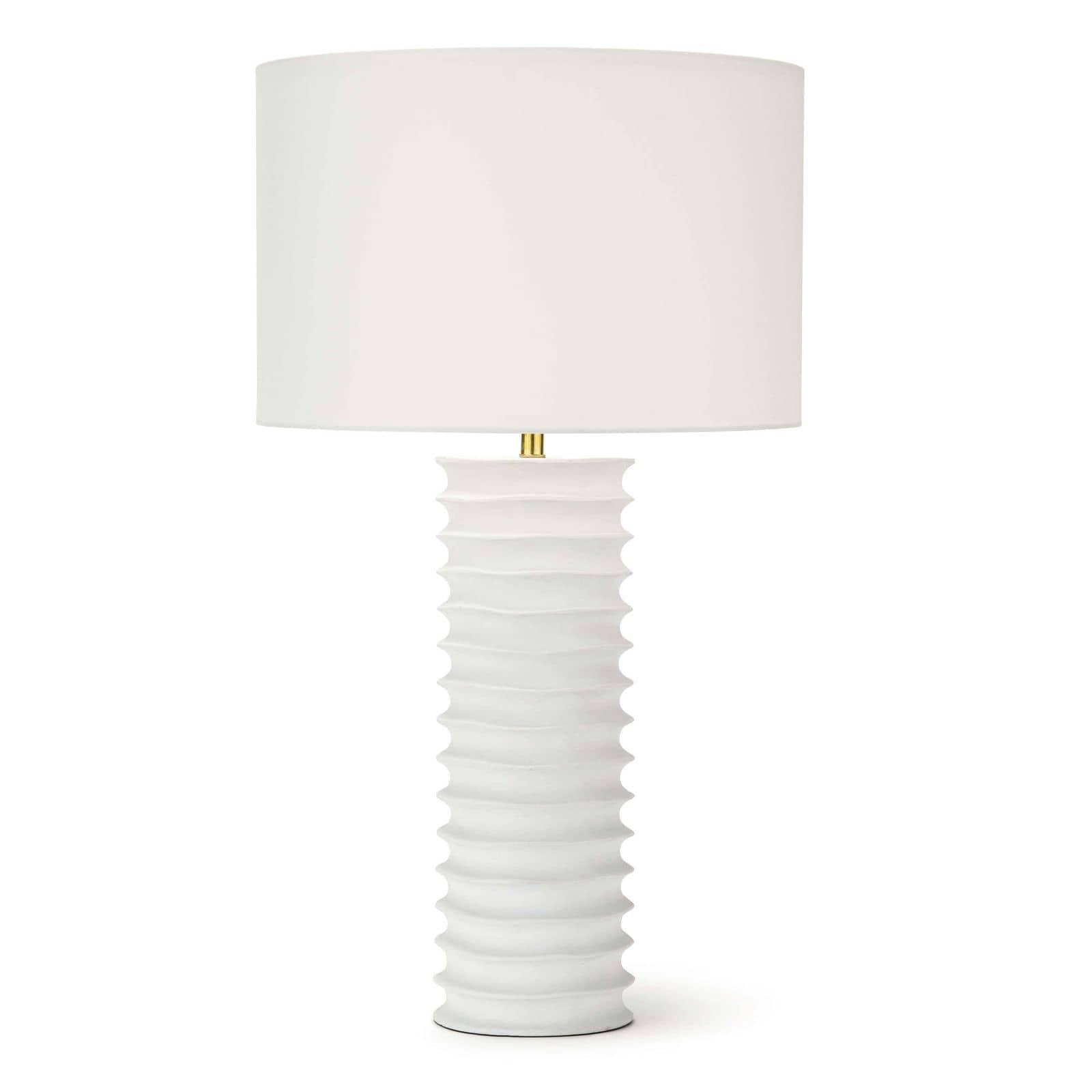 Regina Andrew - Nabu Metal Column Table Lamp - 13-1482WT | Montreal Lighting & Hardware