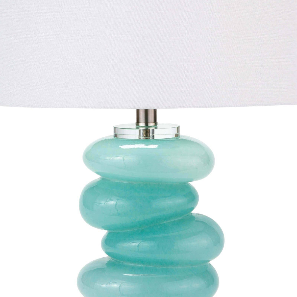 Regina Andrew - Stacked Pebble Glass Table Lamp - 13-1510 | Montreal Lighting & Hardware