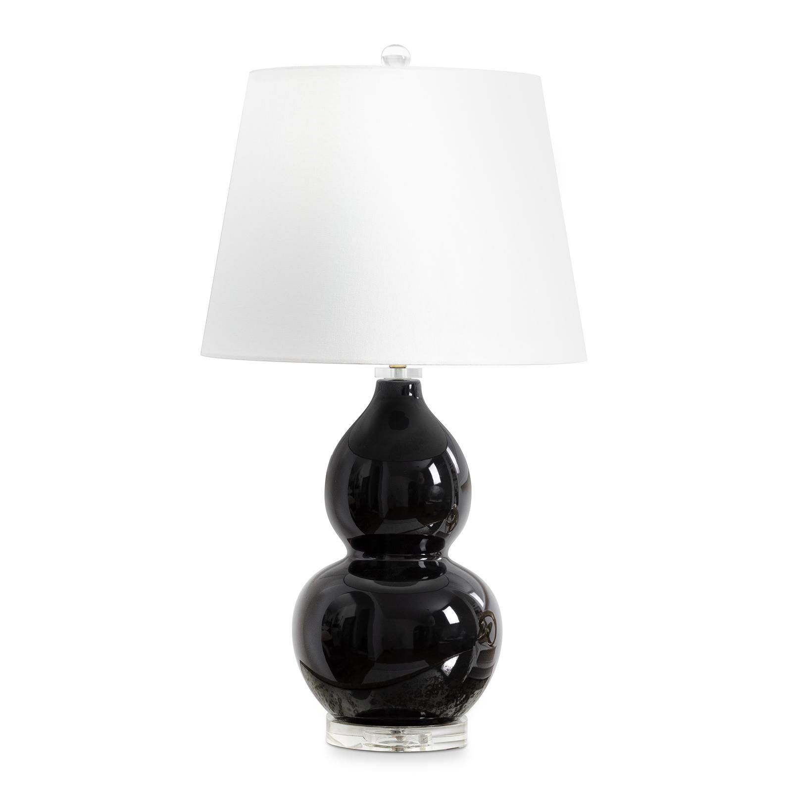 Regina Andrew - June Ceramic Table Lamp - 13-1531BLK | Montreal Lighting & Hardware