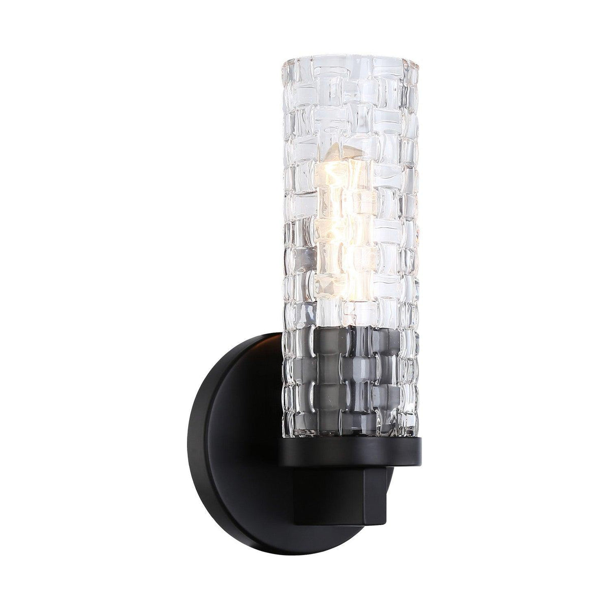 Matteo Lighting - Weaver Wall Sconce - W32101BK | Montreal Lighting & Hardware