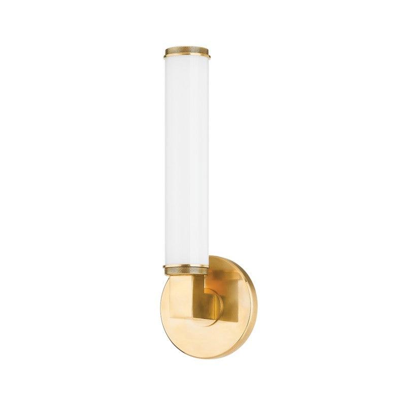 Hudson Valley Lighting - Cromwell LED Wall Sconce - 8714-AGB | Montreal Lighting & Hardware