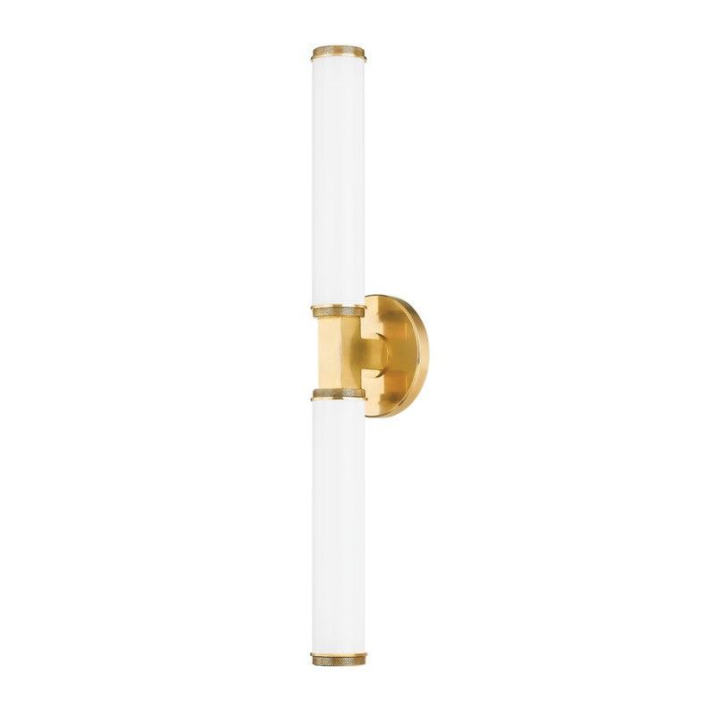 Hudson Valley Lighting - Cromwell LED Wall Sconce - 8723-AGB | Montreal Lighting & Hardware