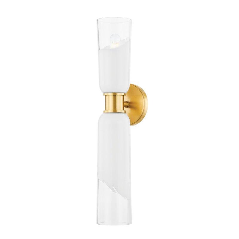 Hudson Valley Lighting - Wasson Wall Sconce - 9602-AGB | Montreal Lighting & Hardware