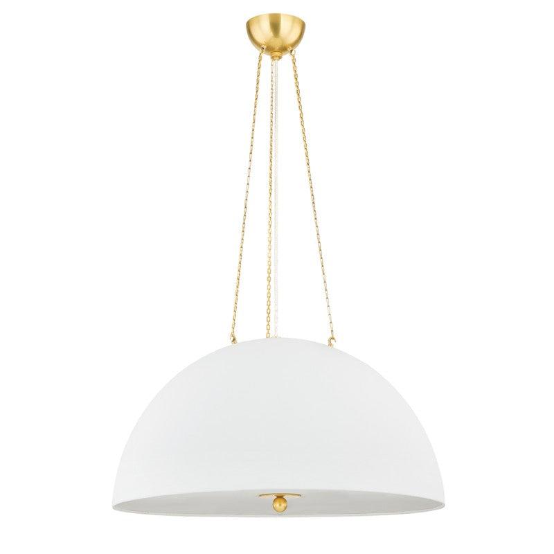 Hudson Valley Lighting - Chiswick Pendant - MDS1101-AGB/WP | Montreal Lighting & Hardware