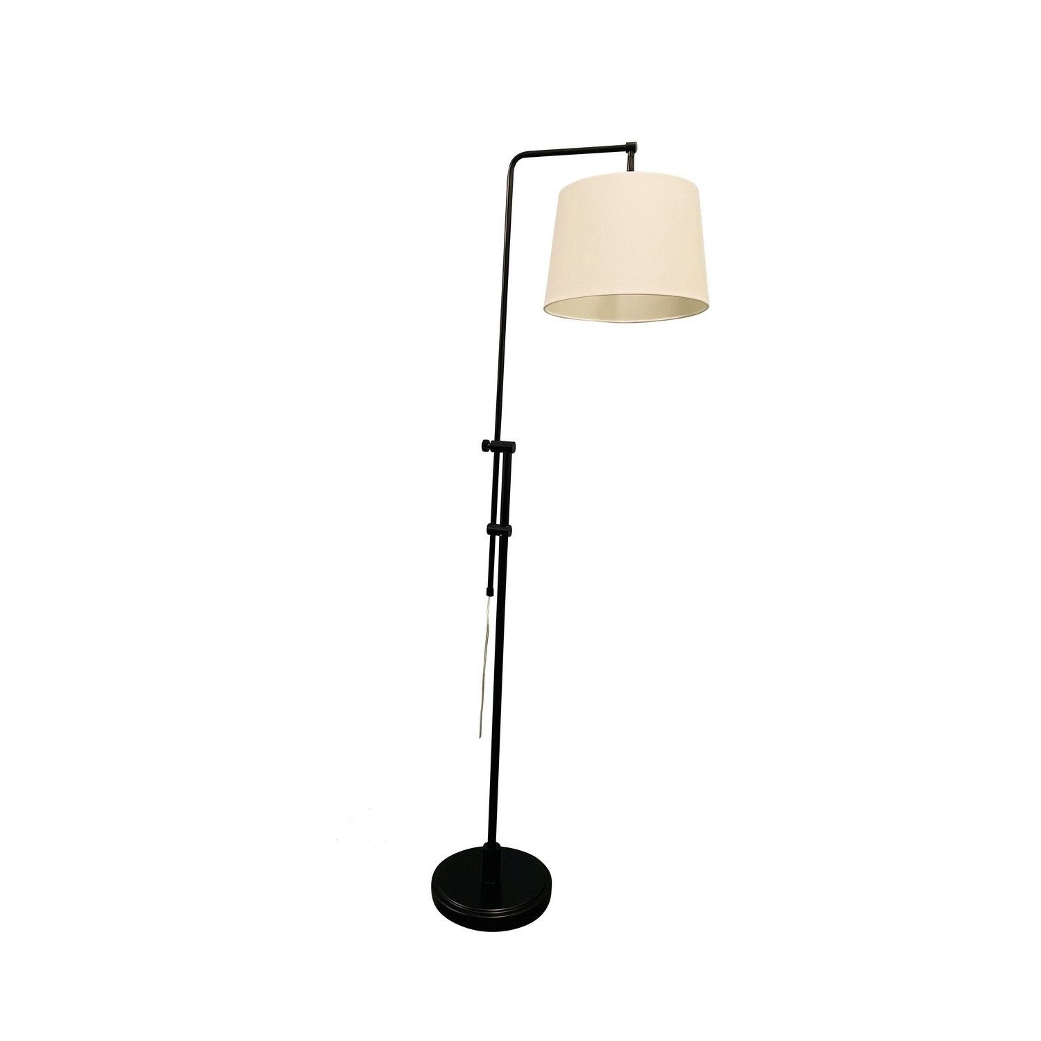 House of Troy - CR700-BLK - One Light Floor Lamp - Crown Point - Black