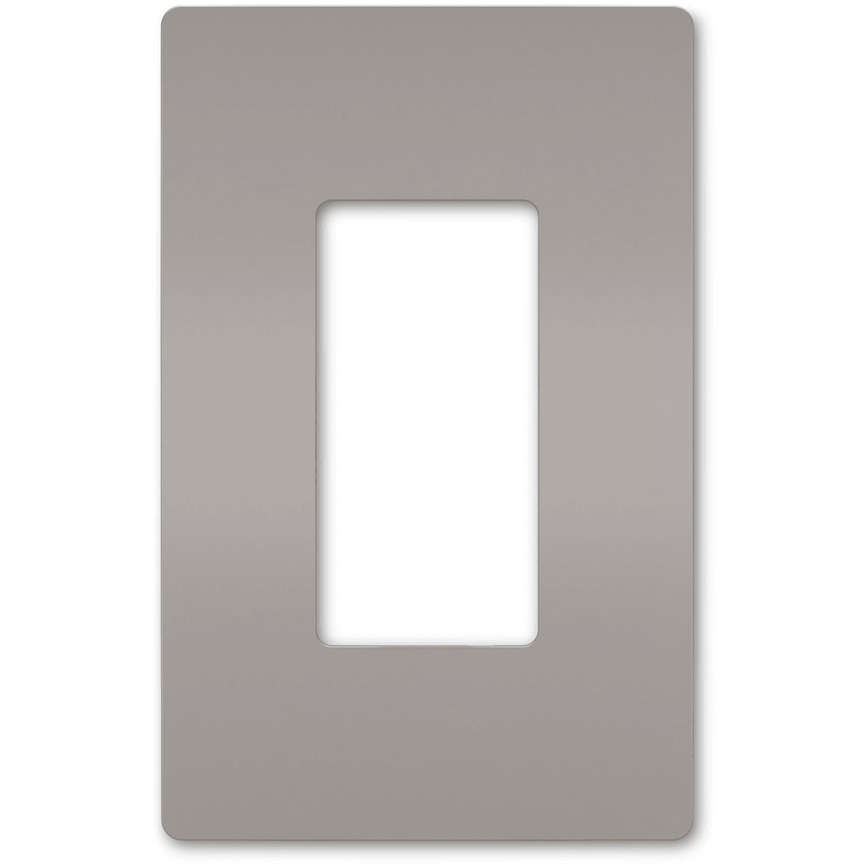 Legrand Radiant - radiant® One-Gang Screwless Wall Plate - RWP26GRY | Montreal Lighting & Hardware